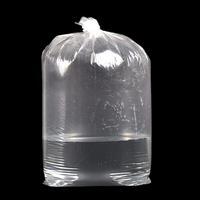 Sac en plastique transparent de fond plat de PE de sel chaud pour des articles divers et