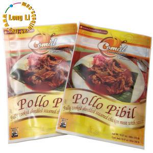 Высокое качество, индивидуальный логотип, термогерметичный, пригодный для микроволновой печи, ПЭТ/ПЭ, гравюрный принт, стоячий пакет для упаковки мяса курицы - Product Image 4