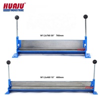 Huaju industriel w1.2 x760 30 pouces Portable Mini outil de pliage en métal manuel presse en métal plaque de frein Machine à cintrer