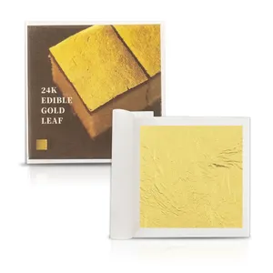 Stunning edible gold leaf food for Decor and Souvenirs 