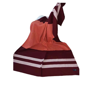 Màu Xanh Phượng mềm mặc tùy chỉnh em bé chăn 90% len 10% Cashmere nhân vật Xe đẩy sơ sinh Boho bắc cực ném bên trong - Product Image 4