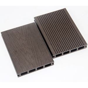 Премиум-класс: Новая дизайнерская террасная доска из композитного материала (WPC) для улицы, экологичная, противоскользящая, для современного сада и террасы - Product Image 1
