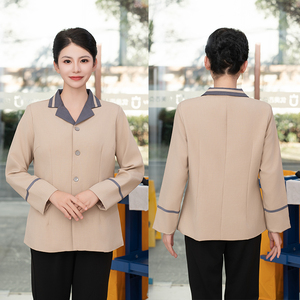 Ropa <span class=keywords><strong>de</strong></span> Trabajo para <span class=keywords><strong>Limpieza</strong></span> <span class=keywords><strong>de</strong></span> Propiedades, Ropa <span class=keywords><strong>de</strong></span> Manga Larga para Mujer, Uniformes para <span class=keywords><strong>Personal</strong></span> <span class=keywords><strong>de</strong></span> <span class=keywords><strong>Limpieza</strong></span> <span class=keywords><strong>de</strong></span> Hospitales y Comunidades, Camiseta con Logotipo Personalizado - Product Image 6