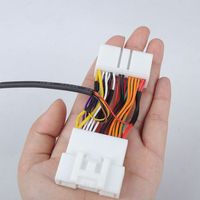 OBD a Cable de diagnóstico de 26 pines OBD2 OBDII a Cable conector macho hembra de 26 pines