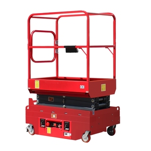Plataforma Elevadora Hidráulica Portátil Mini Estándar UE/EE. UU. para <span class=keywords><strong>Alquiler</strong></span>, Uso Industrial, Construcción y Residencial, 300 kg, 3-4.8 m - Product Image 2
