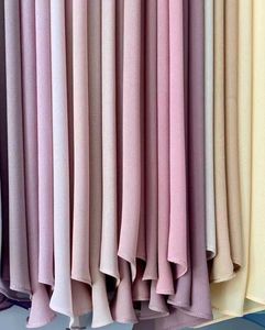 أحدث حجاب شيفون بابل لعام 2024، شال سادة متوفر بـ 132 لونًا، تودونج للنساء الماليزيات، أوشحة وشالات بنمط إسلامي للاستخدام كغطاء للرأس - Product Image 4