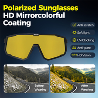 Nouveau BAOLIDEN mode clair pleine jante sport cyclisme lunettes de soleil Anti-UV anti-poussière coupe-vent lunettes