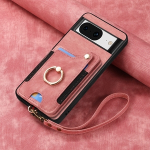 Funda para Tarjetas de Crédito con Anillo para Google <span class=keywords><strong>Pixel</strong></span> 8/9 <span class=keywords><strong>Pro</strong></span>, Funda Protectora con Cordón para iPhone 15 - Product Image 6