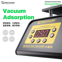 Machine de séparation d'écran tactile LCD MCN 361Mini 361Mini+ à aspiration sous vide avec contrôle de température à quatre niveaux pour la réparation de téléphones mobiles