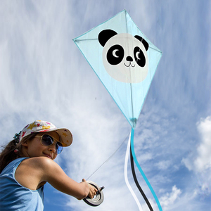 Usine chinoise Diamant <span class=keywords><strong>Panda</strong></span> Cerfs-volants Volants pour Enfants Tissu et Nylon promotionnel <span class=keywords><strong>Cerf</strong></span>-<span class=keywords><strong>volant</strong></span> Usine - Product Image 2
