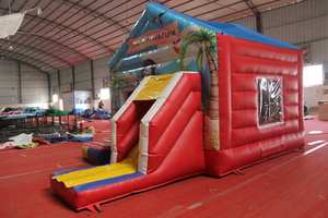 Château gonflable pour enfants en plein air, maison de saut gonflable pirate, trampoline gonflable - Product Image 3