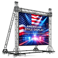 Pantalla LED Impermeable para Exteriores, P2.6/P2.9/P3.9, Resolución 3840, Paneles LED Novastar para Uso en Escenarios