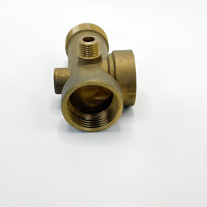 Chất lượng cao <span class=keywords><strong>5</strong></span> cách Brass TEE phù hợp <span class=keywords><strong>1</strong></span>/4 "x <span class=keywords><strong>1</strong></span>/4" x <span class=keywords><strong>1</strong></span> "Máy bơm nước tự động kết nối phụ kiện - Product Image 5