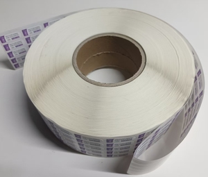 Papel sintético cubierto con película mate, impresión en color, vinilo, impermeable, esencia anti UV, rollo <span class=keywords><strong>de</strong></span> cosméticos, pegatina para botella - Product Image 4