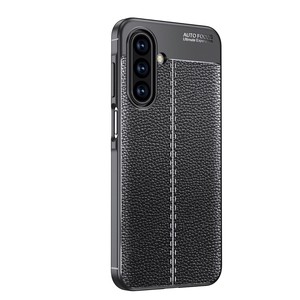 Funda de Teléfono de Lujo con Textura de Cuero para <span class=keywords><strong>Samsung</strong></span> A37 S25, Funda Protectora de TPU Suave Anti-Golpes y Anti-Rayones para Vivo X200 - Product Image 4