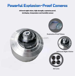 פיצוץ מותאם אישית-הוכחה דיור <span class=keywords><strong>ptz</strong></span> <span class=keywords><strong>IP</strong></span> מצלמה דיגיטלית נירוסטה cctv חיצוני אבטחה רחבה פיצוץ מצלמה - Product Image 6