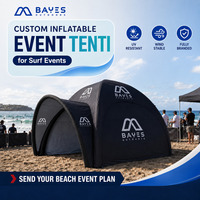 Carpa Inflable para Fiestas con Logotipo Personalizado, Gazebo Impermeable para Festivales, Promociones, Eventos Deportivos y Ferias Comerciales