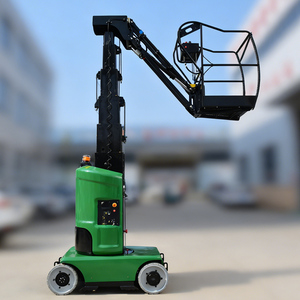 Plataforma de Mantenimiento y Construcción Multifuncional con Capacidad de Carga de 200 kg, 2 Plazas, Altura Máxima de 11.2 m y Alcance Horizontal de 3 m - Product Image 3