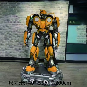 Sculpture de guêpe réaliste grandeur nature personnalisée, sculpture de robot en résine <span class=keywords><strong>Megatron</strong></span>, sculpture Optimus Prime grandeur nature pour extérieur et intérieur - Product Image 2