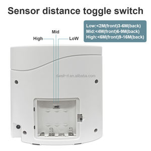 Drahtlose Radars ensor erkennung Bewegungs melder Intelligente elektronische Uhr Hund bellen Hund Sicherheit Türklingel für die Sicherheit zu Hause - Product Image 4