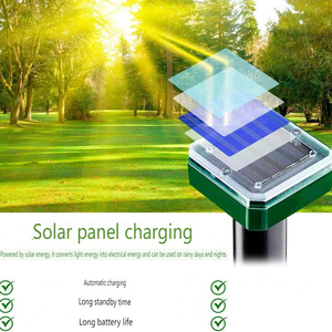 Năng lượng mặt trời Chuột Repeller sân nông nghiệp vườn côn trùng rắn Repeller siêu âm chim Repeller - Product Image 2