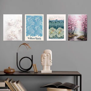 Expédition rapide mode métal impression fleur marché mur Art décor <span class=keywords><strong>botanique</strong></span> étain impression aimant monté personnalisé métal affiche - Product Image 6