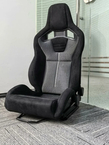 Asientos Deportivos de Alta Calidad para Automóviles de Carreras, Universales, de PVC con Materiales de Tela de PU y Fibra de Carbono, Asientos Modificados de Venta Caliente - Product Image 2