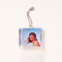 Porte-Clés Mini CD Personnalisable en Gros avec Puce NFC, Imprimé Pochette d'Album Musical