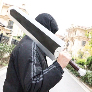 <span class=keywords><strong>Épée</strong></span> <span class=keywords><strong>de</strong></span> <span class=keywords><strong>Guts</strong></span> <span class=keywords><strong>de</strong></span> Berserk, Tueur <span class=keywords><strong>de</strong></span> Dragons, 102 cm, Modèle d'arme sécuritaire en mousse PU, <span class=keywords><strong>Épée</strong></span> géante pour les fans <span class=keywords><strong>de</strong></span> Berserk <span class=keywords><strong>de</strong></span> tous âges - Product Image 3