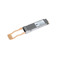 Modul Optik 200G QSFP56 SR4 850nm MPO12 APC 100m Fungsi DDM Plug&Play 5G POE untuk Peningkatan Jaringan Perusahaan Pusat Data