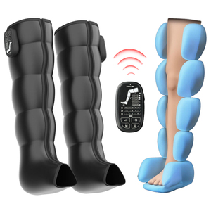 Botas de Masaje de Compresión de Aire Inalámbricas Recargables de 5 Cámaras, Sistema de Recuperación de Piernas para Relajación Muscular, Uso Deportivo y Fitness - Product Image 1