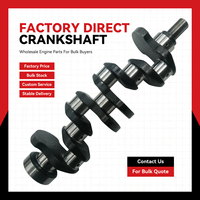Car Engine Forged Steel Crankshaft 8-94455-240-1 for ISUZU 4JA1 NKR NHR TFR Trooper Engine Assembly