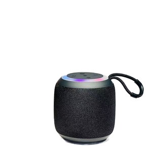 Nuevo Altavoz Portátil Cilíndrico con Iluminación LED RGB, Material Plástico, Cordón para Deportes al Aire Libre, <span class=keywords><strong>Mini</strong></span> Altavoz Inalámbrico Estéreo Pequeño - Product Image 5