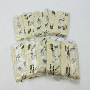 10 unidades de cubierta de placa de pared seccional PC Pass Seymour PJSE1-I Junior Jumbo Ivory, nuevo original, en stock, para automatización industrial PAC Dedi - Product Image 1