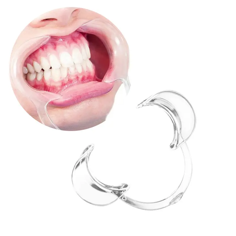 Divarica tore Bocca Small Medium Dental Großhandel C-Form Mund öffner Medical Lip Cheek Retraktor für Zahn aufhellung