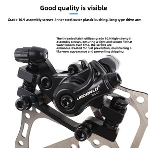 Freio a Disco Mecânico Premium para Bicicleta de Montanha - Caliper de Freio a Disco MTB Ativado com Pastilhas de Resina - Product Image 3