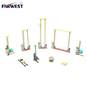 Asrs hệ thống New yuneng 2000kg 15m Chiều cao Mini-Tải Stacker Crane tự động kho hàng hóa thiết bị lưu trữ - Product Image 4