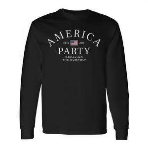 T-shirt à manches longues America Party Breaking The Duopoly 2025 - Product Image 2