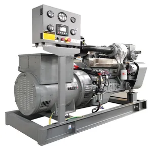 120/150/180KW Design 3 Phase 380V400V Brushless Alternator Water Cooled Diesel Generator