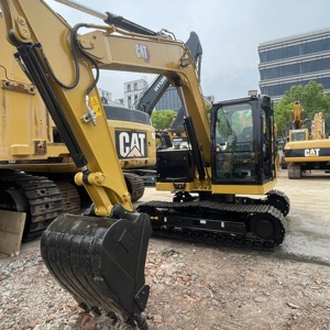 รถขุดขนาดเล็ก CAT 307.5 มือสอง น้ำหนัก 8 ตัน รถขุดไฮดรอลิกแบบตีนตะขาบ เครื่องจักรก่อสร้างขนาดกะทัดรัด - Product Image 4