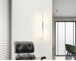 Modern Aluminum LED Wall <b>Lamp</b> 3500K <b>Warm</b> White Rectangular Shade Surface Mounted for Bathroom Mirror Lighting - Product Image 5