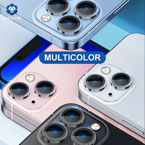 Wholesale Lito Metal Tempered Glass <strong>Camera</strong> Lens Ring <strong>Protector</strong> With Applicator for <strong>iPhone</strong> <strong>14</strong> 13 <strong>Pro</strong> Max Mini Plus - Product Image 6