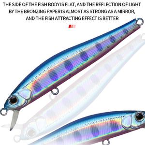 Señuelo Flotante SNEDA de 70mm/5.5g, ABS, Tipo Minnow, Venta al por Mayor de Fábrica para Pesca en Agua Dulce y Salada - Product Image 5