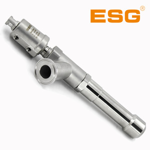 วาล์วเติม ESG DN25 แบบซีลนุ่มพร้อมตัวล็อคแบบปลดเร็วสำหรับการเติมสบู่เหลว - Product Image 3