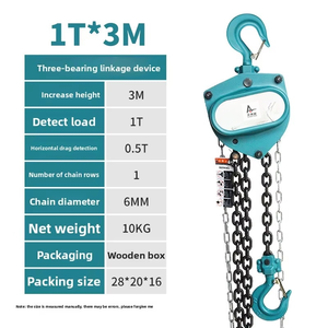 Bán Buôn Cần Cẩu Nhỏ Tam Giác Tay Palăng Xích Mới 1T 2 Tấn Của Nhãn Hiệu Nâng Palăng Xích Làm Bằng Thép Cross-Biên Giới 3M 6M - Product Image 6