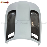 Capot de capot de voiture en Fiber de carbone de Style série noire pour Mercedes Benz AMG GT GTC GTS 2015-2018