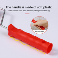 Usine directe 7 pouces diatomite gaufrage rouleau brosse Texture peinture Art outils pour la décoration de Film mural