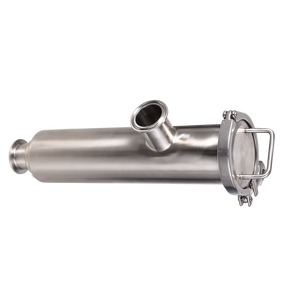 Particules séparées de qualité alimentaire, acier inoxydable 304, <span class=keywords><strong>filtre</strong></span> de tuyau de Type L, extrémités de pince sanitaire, <span class=keywords><strong>filtre</strong></span> de Type Angle - Product Image 5