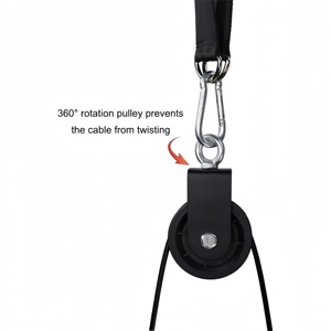 Multifunctional <b>Lift</b> <b>Weighted</b> Pulley System Cable Machine Durable Home Fitness Pull-down Training <b>Sets</b> with Adjustable Cable - Product Image 4