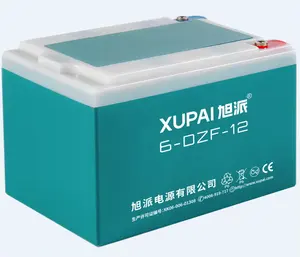 XUPAI 12V 12Ah फैक्टरी थोक रिचार्जेबल लिथियम इलेक्ट्रिक बाइक बैटरी